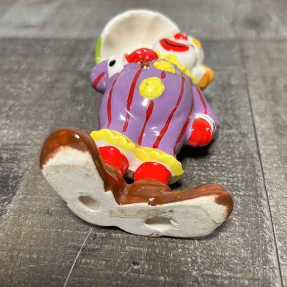 Vintage Cute Colorful Shiny Clown - Picture 5 of 5